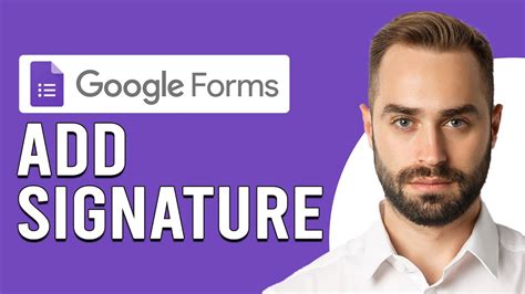 How to Add an Electronic Signature in Google Forms .